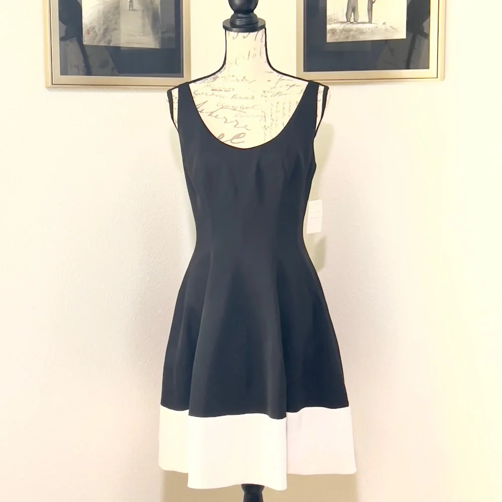 NWT Rene Ruiz Tulip Fit and Flare Dress